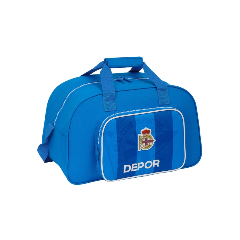 Sac de sport Real Deportivo La Corogne bleu Sac de sport Real Deportivo La Corogne bleu