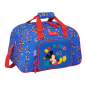 Sac de sport Mickey Mouse bleu à bandoulière réglable Sac de sport Mickey Mouse bleu à bandoulière réglable