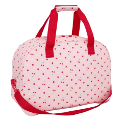 Sac de sport Glowlab Fruits rose avec bandoulière ajustable