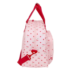 Sac de sport rose à bandoulière ajustable