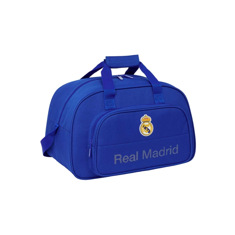Sac de sport Real Madrid bleu avec bandoulière réglable Sac de sport Real Madrid bleu avec bandoulière réglable