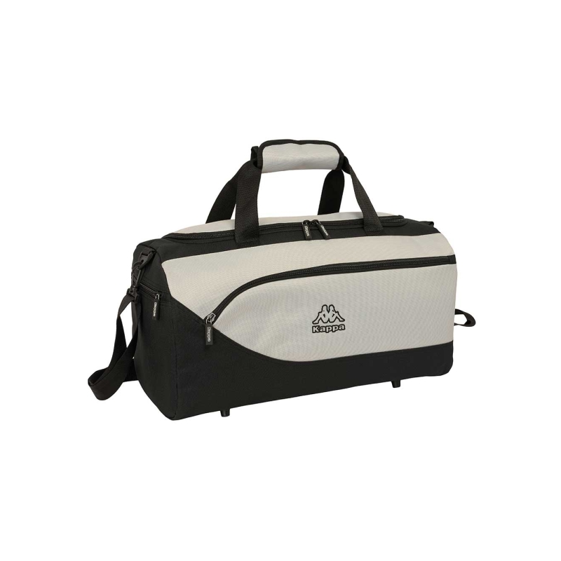 Sac de sport Kappa noir et gris bandoulière ajustable