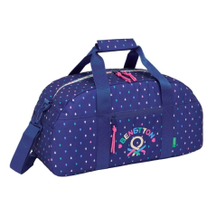 Sac de sport bleu foncé