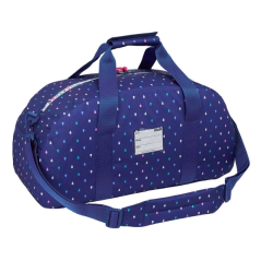 Sac de sport Benetton bleu foncé bandoulière réglable