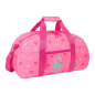 Sac de sport Benetton Heart rose à bandoulière réglable