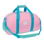Sac de sport Benetton rose pastel avec bandoulière Sac de sport Benetton rose pastel avec bandoulière