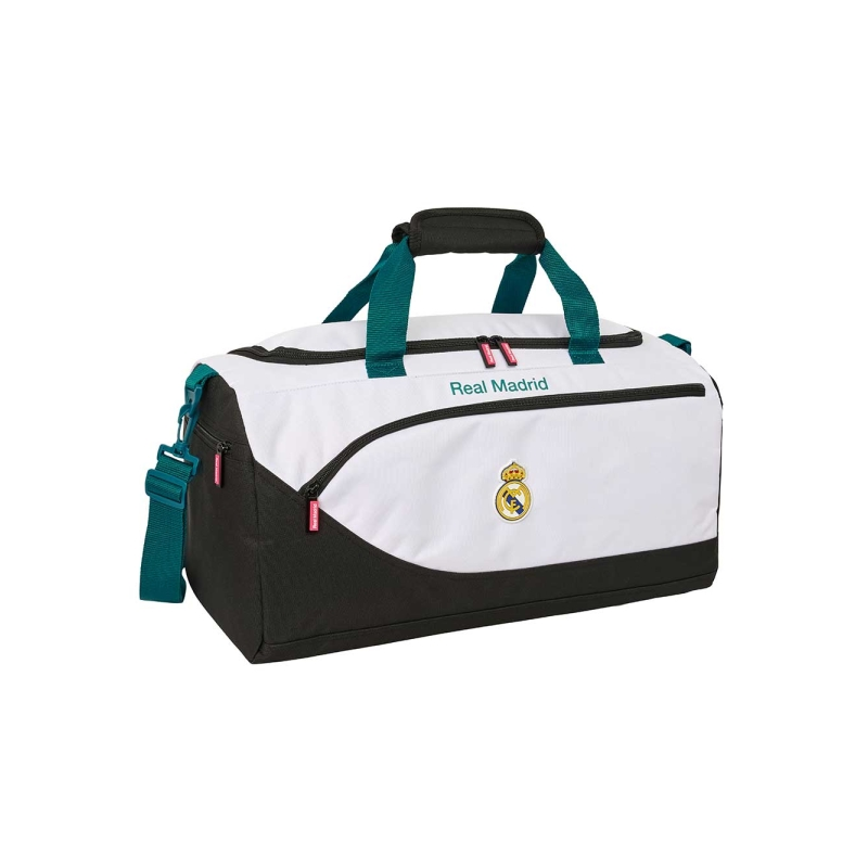 Sac de sport Real Madrid noir et blanc bandoulière