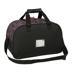 Sac de sport Miles Morales noir et rouge bandoulière réglable