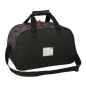 Sac de sport Miles Morales noir et rouge bandoulière réglable Sac de sport Miles Morales noir et rouge bandoulière réglable