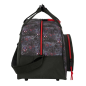 Sac de sport Miles Morales noir et rouge bandoulière réglable Sac de sport Miles Morales noir et rouge bandoulière réglable