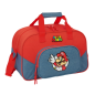 Sac de sport Super Mario rouge et bleu avec bandoulière Sac de sport Super Mario rouge et bleu avec bandoulière
