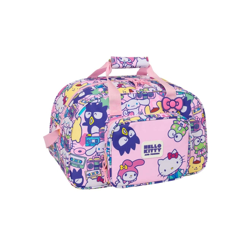 Sac de sport Hello Kitty rose avec bandoulière Sac de sport Hello Kitty rose avec bandoulière
