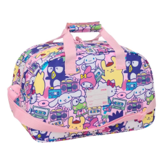 Sac de sport Hello Kitty rose avec bandoulière