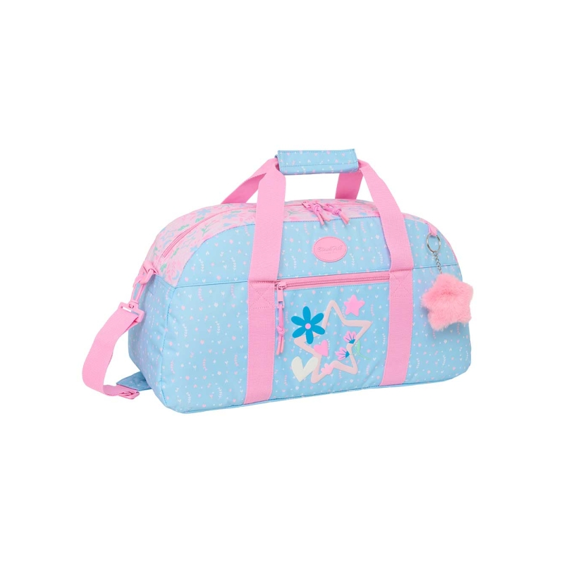 Sac de sport Blackfit8 bleu clair avec bandoulière Sac de sport Blackfit8 bleu clair avec bandoulière
