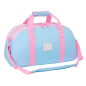 Sac de sport Blackfit8 bleu clair avec bandoulière Sac de sport Blackfit8 bleu clair avec bandoulière