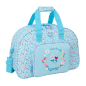 Sac de sport Blackfit8 bleu clair avec bandoulière