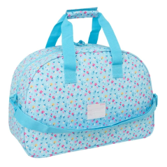 Sac de sport Blackfit8 bleu clair avec bandoulière