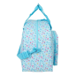 Sac de sport Blackfit8 bleu clair avec bandoulière