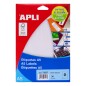 Apli A5 Etiquettes Blanches 105 x 148mm 15 Feuilles