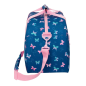 Sac de sport Blackfit8 bleu marine papillons bandoulière