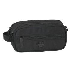 Trousse de toilette noire FC Barcelone