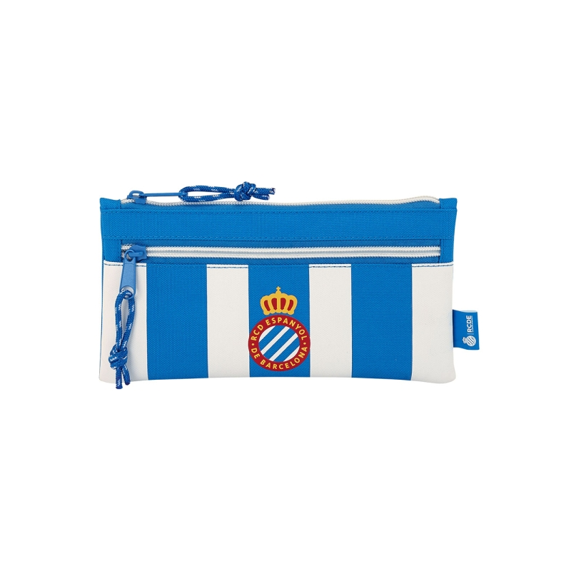 Trousse Safta RCD Espanyol bleu blanc 0,25 L 220 x 110 mm Trousse Safta RCD Espanyol bleu blanc 0,25 L 220 x 110 mm