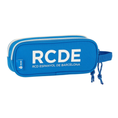 Trousse 2 compartiments RCD Espanyol bleu blanc