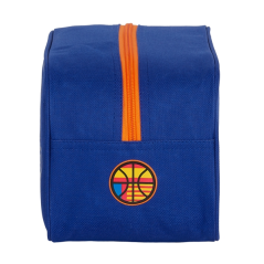Sac à chaussures bleu foncé