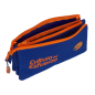 Trousse 3 compartiments Safta Valencia Basket bleu foncé