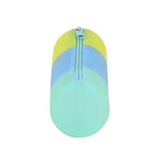 pochette silicone multicolore