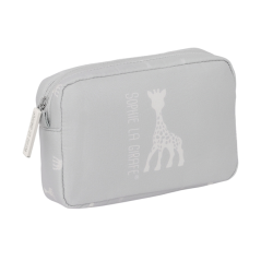 Trousse de toilette gris clair