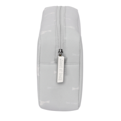 Trousse de toilette gris clair