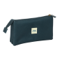 Trousse 3 compartiments Safta Harper and Neyer bleu marine