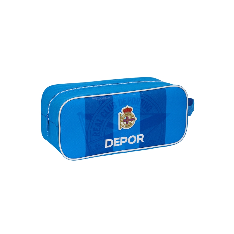 Sac à chaussures Deportivo de la Coruña bleu 7L