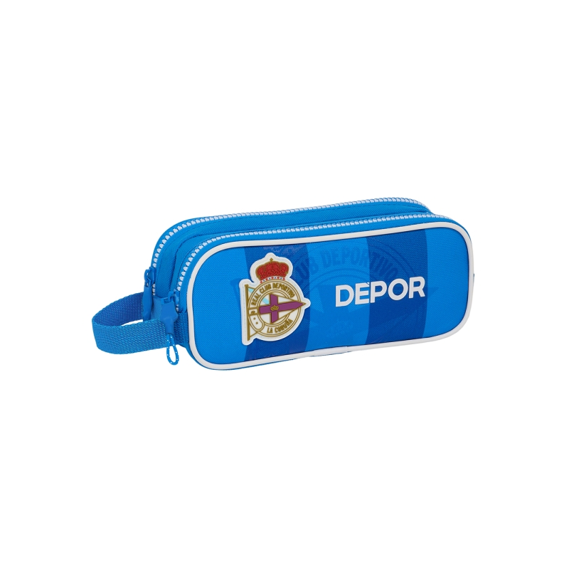 Trousse Deportivo de la Coruña 2 compartiments bleue 1L Trousse Deportivo de la Coruña 2 compartiments bleue 1L