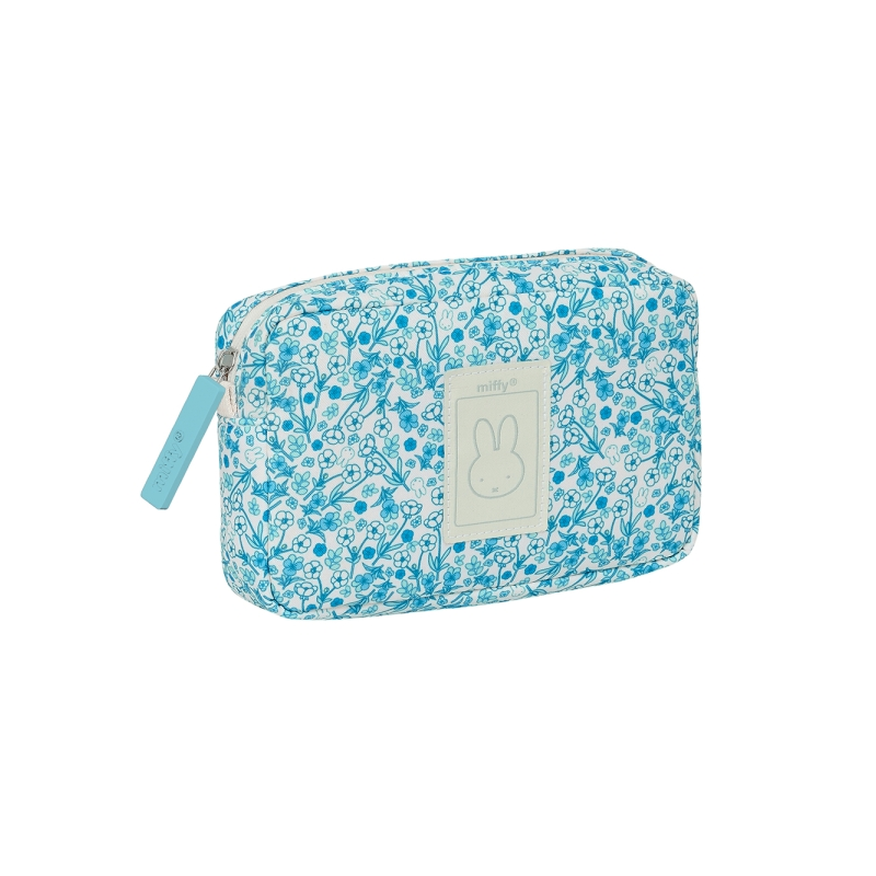Trousse de toilette Miffy Mum Garden bleue claire