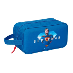 organisateur chaussures Superman bleu foncé
