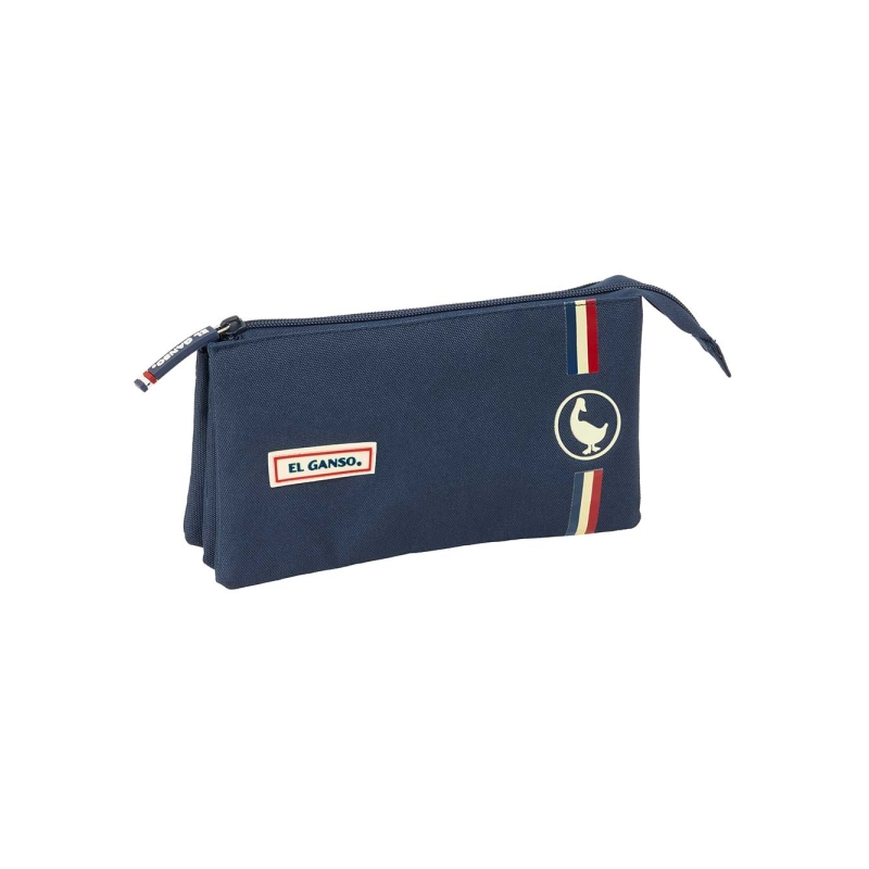 Trousse 3 compartiments Safta El Ganso bleu marine Trousse 3 compartiments Safta El Ganso bleu marine