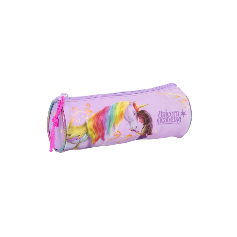 Trousse Unicorn Academy Safta rose 1 L