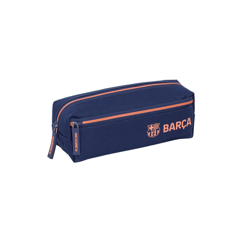 Trousse FC Barcelone 3 compartiments bleu marine