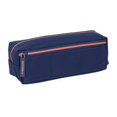 Trousse FC Barcelone 3 compartiments bleu marine