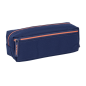 Trousse FC Barcelone 3 compartiments bleu marine