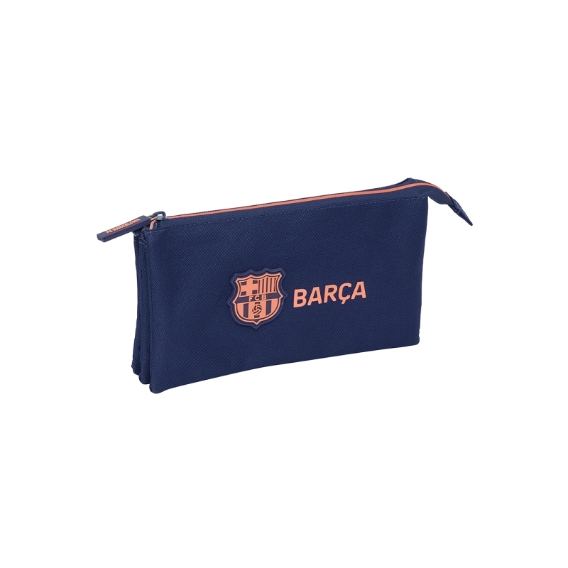 Trousse FC Barcelone 3 compartiments bleu marine Trousse FC Barcelone 3 compartiments bleu marine