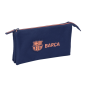 Trousse FC Barcelone 3 compartiments bleu marine Trousse FC Barcelone 3 compartiments bleu marine