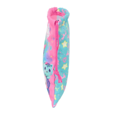 Sac plat rose maison poupée