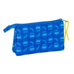 Trousse Batman enfant 3 compartiments bleue 0,6 L