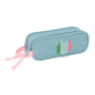 Trousse Wicked Safta 2 compartiments turquoise