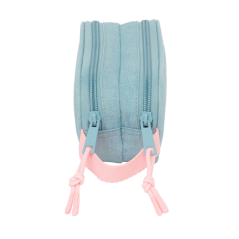 Trousse turquoise deux compartiments