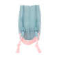 Trousse Wicked Safta 2 compartiments turquoise