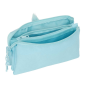 Trousse 3 compartiments Furby Safta bleu clair 0,6 L